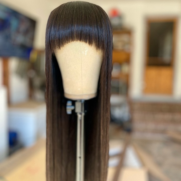Natural Color Bang Hair WigSize Medium